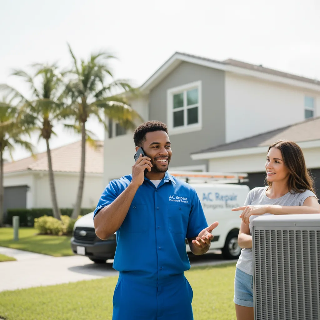 AC Repair Pompano Beach customer support in Robbinsville
